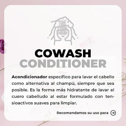 K89 - Professional Curly Hair Cowash Acondicionador Limpiador con Aceite de Argán 500 ml - Lava sin Champú e Hidrata el Rizo Seco - Método Curly