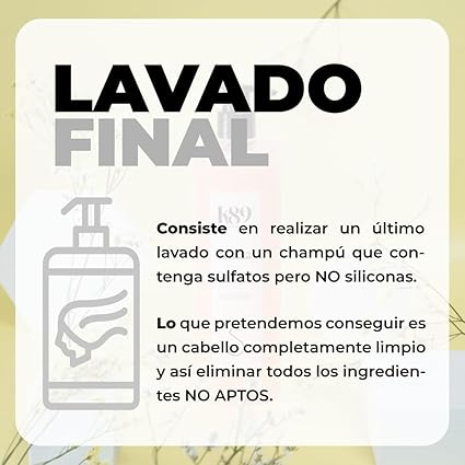 K89 - Professional Curly Hair Final Wash-Reset Champú Clarificante con Aceite de Argán 500 ml - Último Lavado del Método Curly - Elimina Residuos