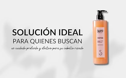 K89 - Professional Curly Hair Final Wash-Reset Champú Clarificante con Aceite de Argán 500 ml - Último Lavado del Método Curly - Elimina Residuos