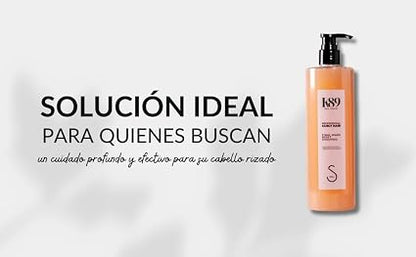 K89 - Professional Curly Hair Final Wash-Reset Champú Clarificante con Aceite de Argán 500 ml - Último Lavado del Método Curly - Elimina Residuos