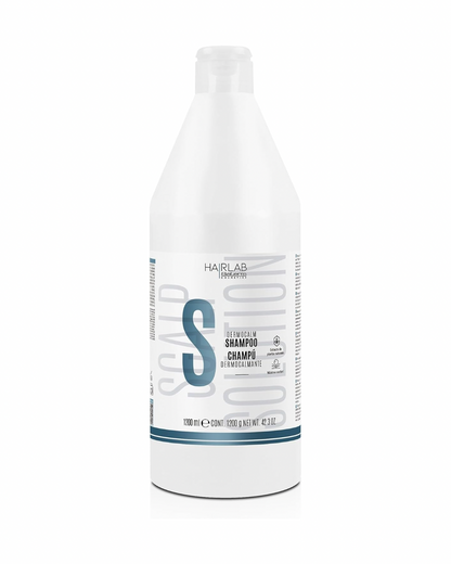 SALERM - Hair Lab Dermocalmante Champú con Hamamelis, Romero, Menta y Tomillo 1200ml - Calma el Picor y la Irritación - Cuero Cabelludo Sensible