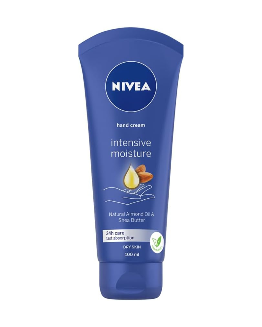 NIVEA Crema de Manos Hidratante Intensiva – Aceite de Almendras y Manteca de Karité 100 ml