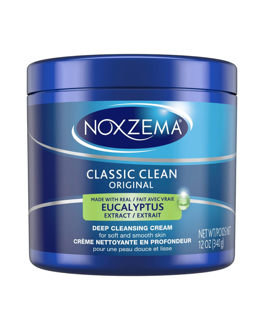 Noxzema Classic Clean Original Deep Cleansing Cream 12 oz – Limpieza profunda y renovadora