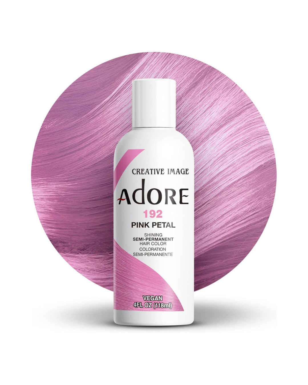 Adore Shining Semi-Permanent Hair Color 192 Pink Petal – Tinte Semipermanente 118 ml