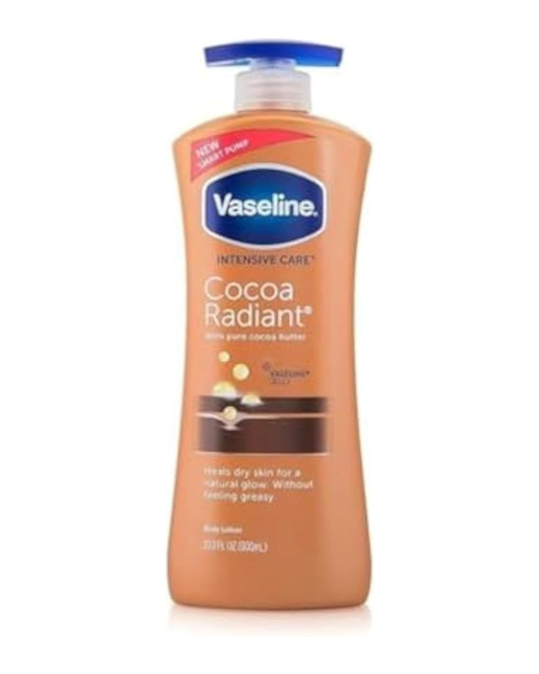 Vaseline Intensive Care Cocoa Glow Body Cream 600ml