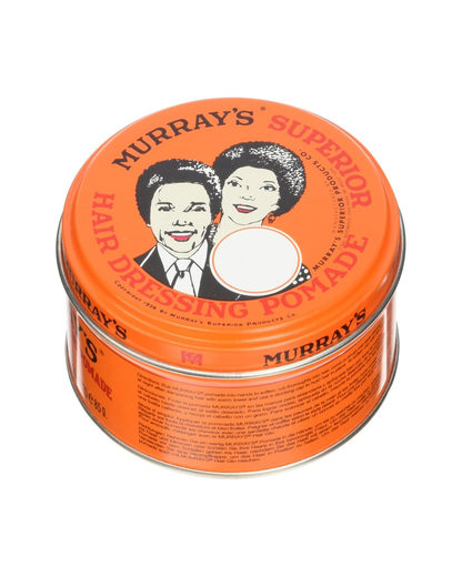 Murray's SupeMurray’s Superior Hair Dressing Pomade 85 g - Pomada clásica de fijación fuerte y brillo para peinados definidosrior - Pomada de peluquería MRSHP (85 g)