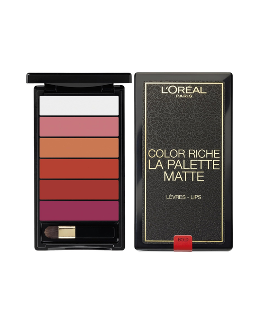 L'Oréal Paris Color Riche Mate Palette de Labios Bold