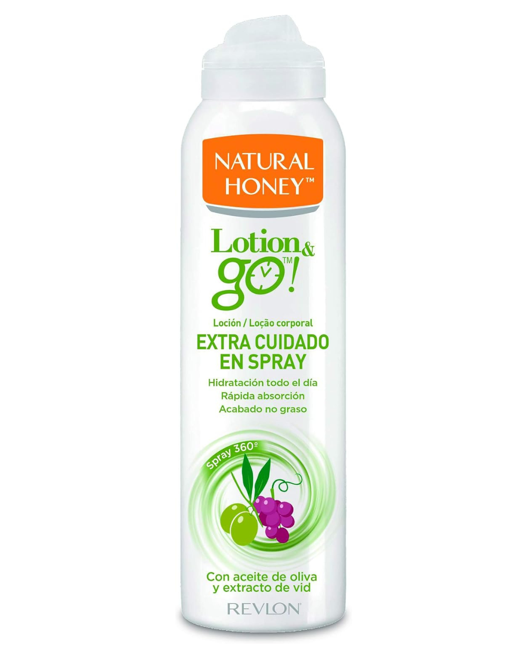 Natural Honey Loción Corporal en Spray Lotion&Go! Extra Cuidado 200ml