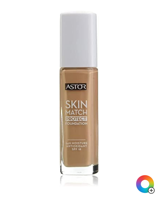 Maquillaje Astor Skin Match con protección 24h