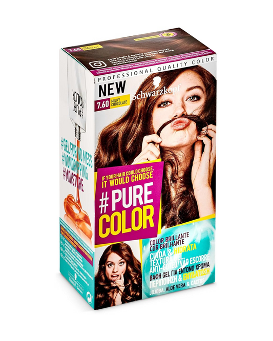 Schwarzkopf, Coloración permanente - Tono 7.60 Milky Chocolate
