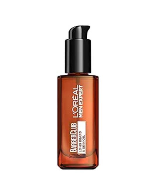 L'Oréal Paris Men Expert Barber Club Aceite para Barba Larga y Rostro