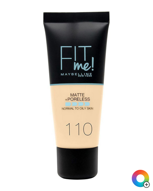 Maybelline New York Fit Me! Mate y Afinaporos Base de Maquillaje