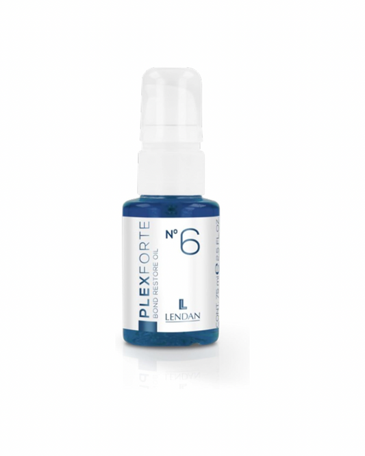 LENDAN - Plex Forte Nº6 Bond Restore Oil Aceite Capilar 75 ml - Todo Tipo de Cabello - con Argán, Vitamina E y Monoï de Tahití - Repara, Protege y Aporta Luminosidad - Antiencrespamiento