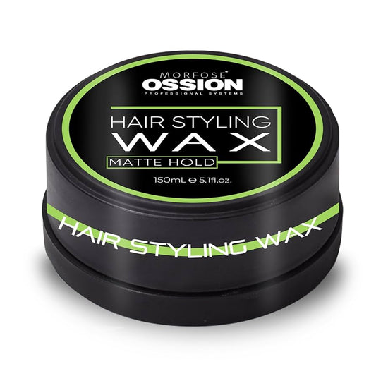 Morfose Ossion Premium Barber Line - Cera para peinar el cabello (150 ml)