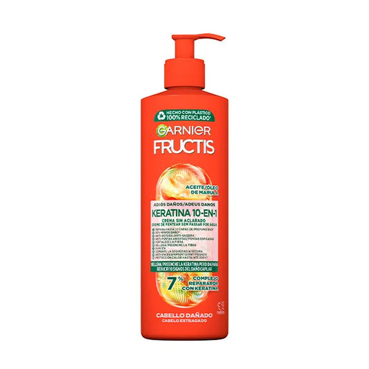 Garnier Fructis Goodbye Damage 10 en 1 – Leave-In Sin Aclarado para Cabello Dañado – 400 ml