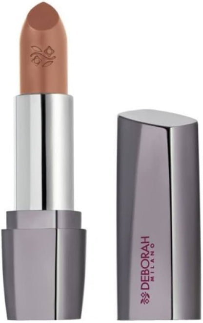 Deborah Milano Red Long Lasting Lipstick – Pintalabios larga duración con aroma frutal