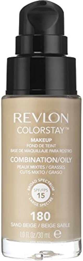 Revlon – Base de Maquillaje Makeup ColorStay dispensador Piel Mixta/Grasa