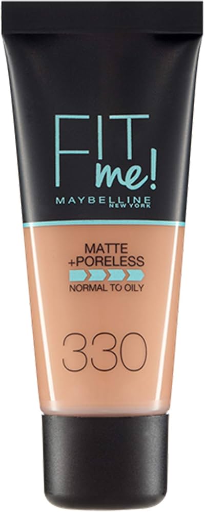 Maybelline New York Fit Me Matte Poreless – Base de Maquillaje Líquida