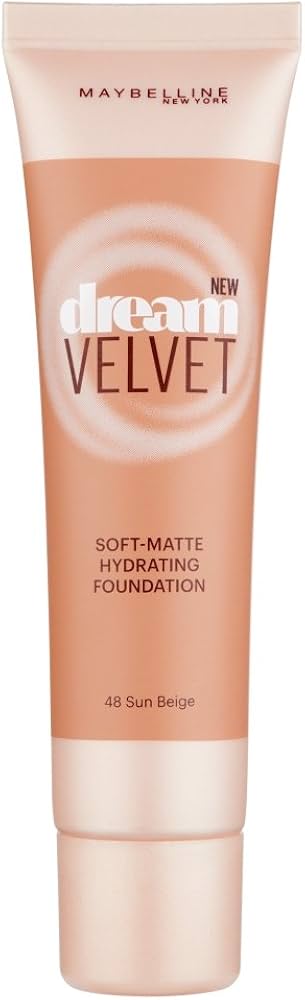 Maybelline - New York Dream Velvet Soft Matte Foundation 30ml - Base de Maquillaje Hidratante