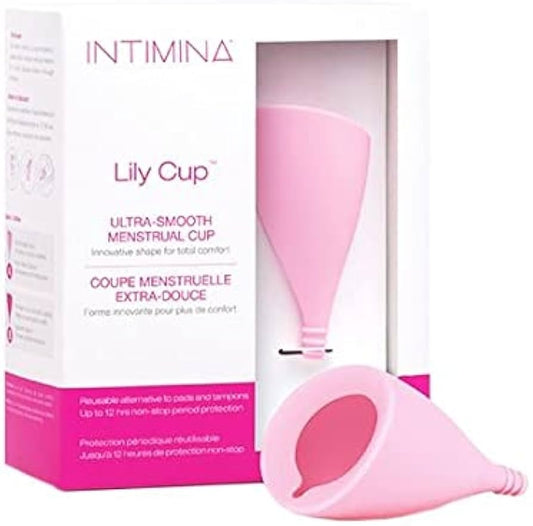 INTIMINA Lily Cup – Copa menstrual fina (talla A y talla B)