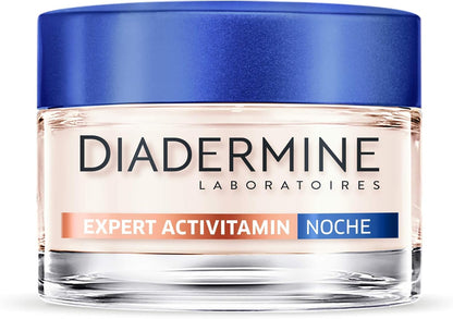 Diadermine Expert Activitamin - Crema Revitalizante Noche, 50 ml