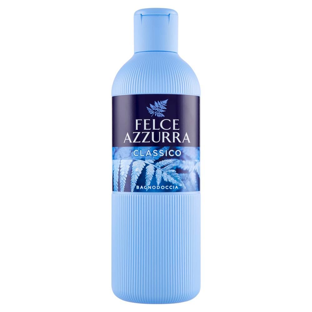 Felce Azzurra Classico - Gel de Baño, Perfume Inconfundible, Hidrata la Piel - 650 ml