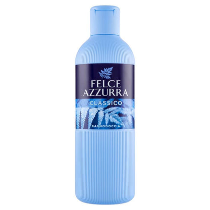 Felce Azzurra Classico - Gel de Baño, Perfume Inconfundible, Hidrata la Piel - 650 ml