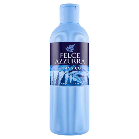 Felce Azzurra Classico - Gel de Baño, Perfume Inconfundible, Hidrata la Piel - 650 ml