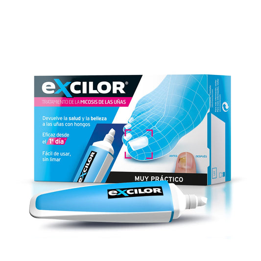 EXCILOR Pen Tratamiento de la micosis de las uñas, 1 minuto al día, fácil de usar, resultados después de 2 semanas, 3,3 ml