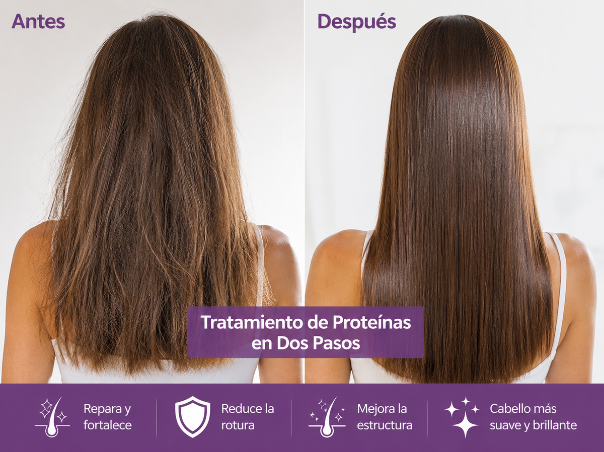 Aphogee Tratamiento de Proteínas en Dos Pasos 473 ml - Reparación intensiva para cabello muy dañado