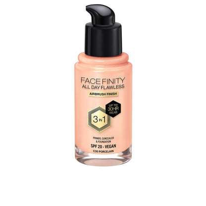 MAX FACTOR - Maquillaje - FACEFINITY ALL DAY FLAWLESS 3 IN 1 / (24 opciones)