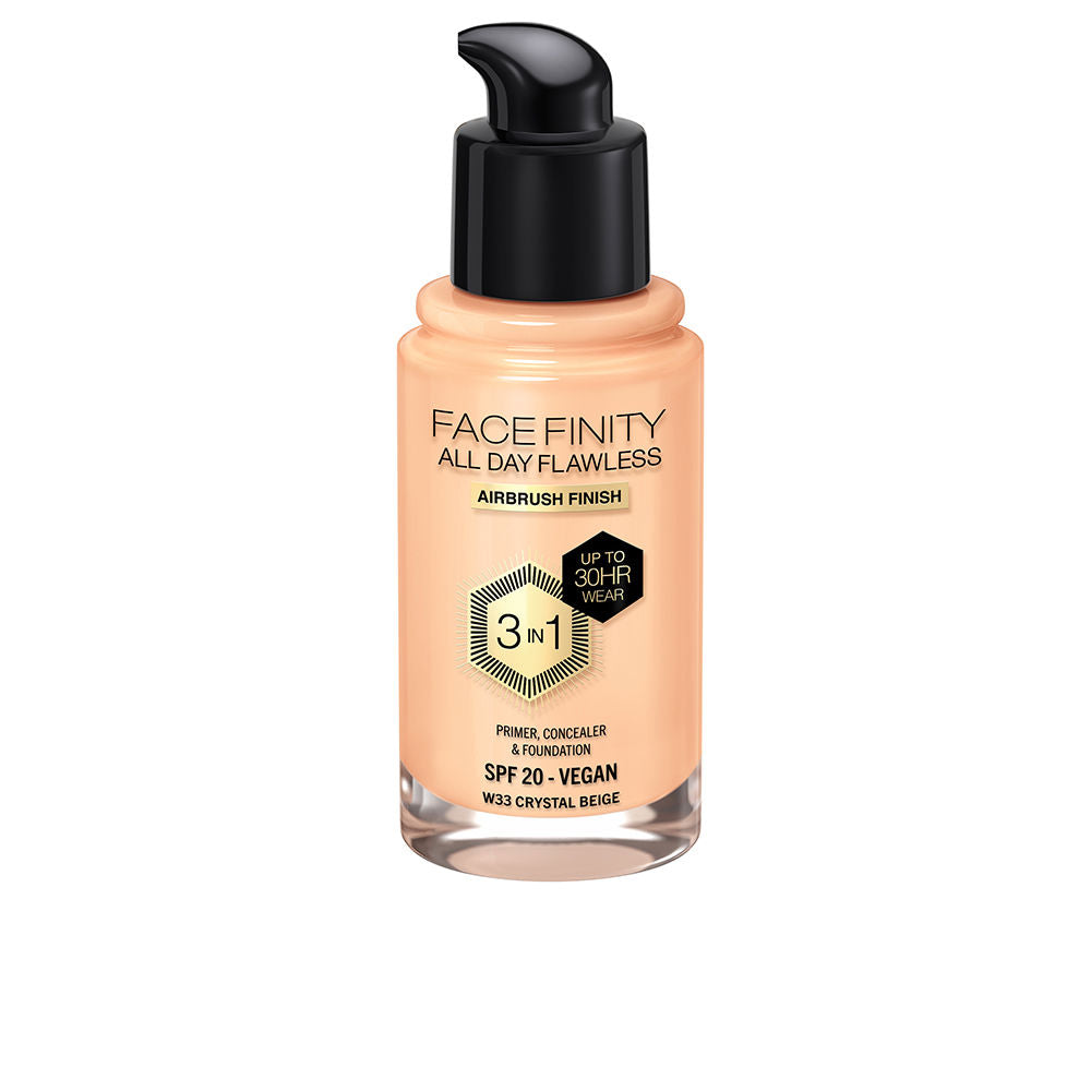 MAX FACTOR - Maquillaje - FACEFINITY ALL DAY FLAWLESS 3 IN 1 / (24 opciones)