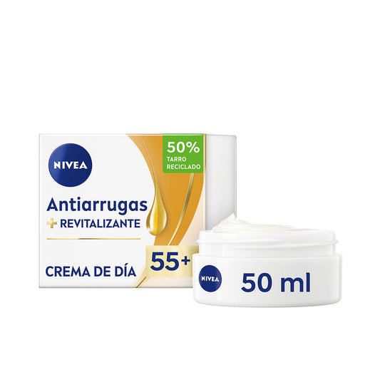 NIVEA - Cosmética Facial - ARRUGAS 55+ - ANTI-ARRUGAS 55+ crema cuidado revitalizante día SPF15 50 ml