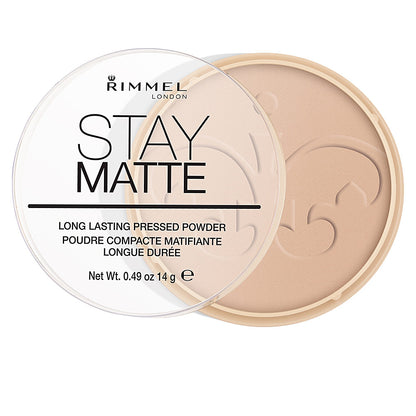 RIMMEL LONDON - Maquillaje - STAY MATTE pressed powder