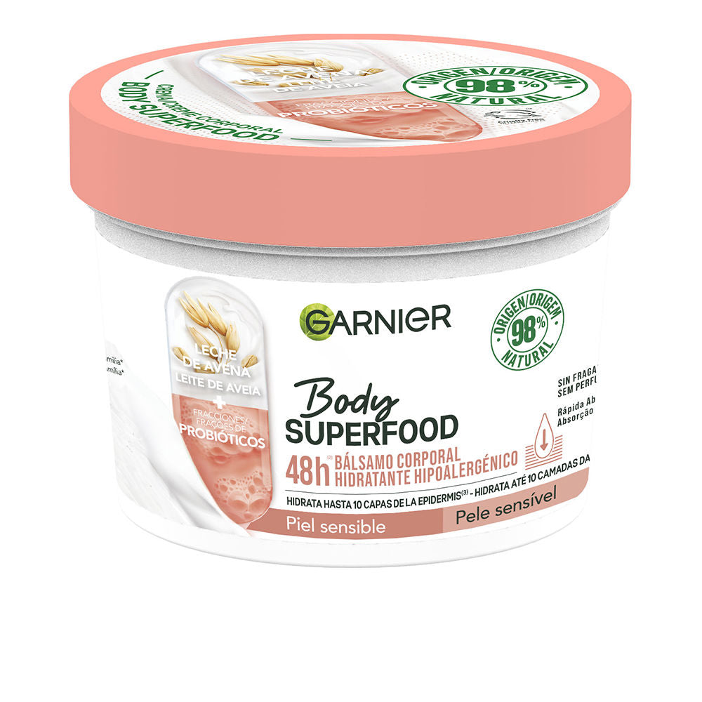 GARNIER - Cosmética Corporal - BODY SUPERFOOD crema corporal nutritiva 380 ml