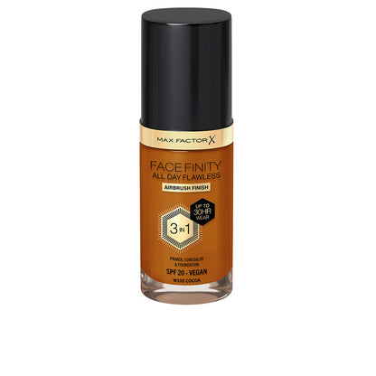 MAX FACTOR - Maquillaje - FACEFINITY ALL DAY FLAWLESS 3 IN 1 / (24 opciones)