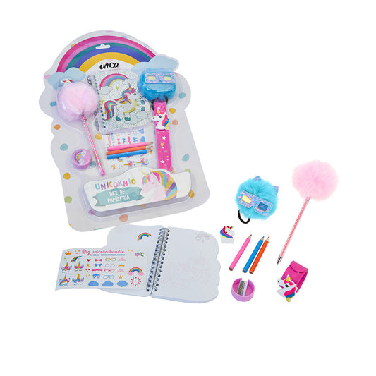INCA - Bebé y Niños - PAPELERÍA UNICORNIO LOTE