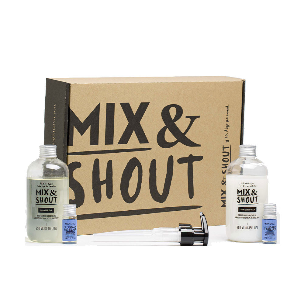 MIX & SHOUT - Cabello - RUTINA / (5 opciones)