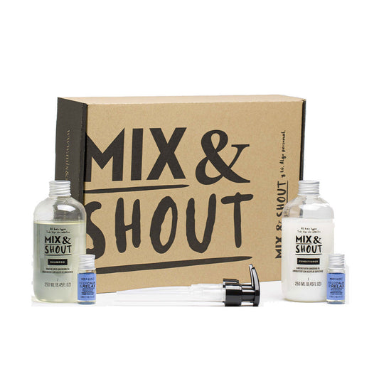 MIX & SHOUT - Cabello - RUTINA / (5 opciones)