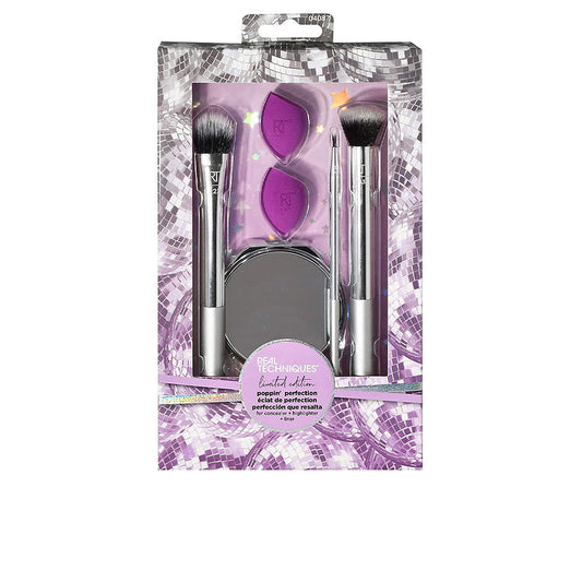REAL TECHNIQUES - Maquillaje - POPPIN PERFECTION / (2 opciones)