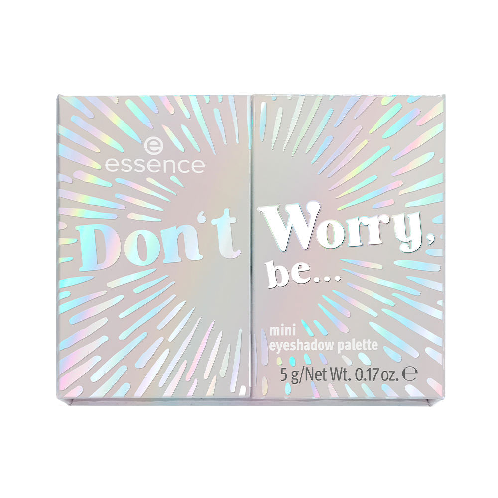 ESSENCE - Maquillaje - DON'T WORRY, BE… minipaleta de sombras de ojos