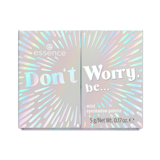 ESSENCE - Maquillaje - DON'T WORRY, BE… minipaleta de sombras de ojos