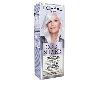 L'ORÉAL PARIS - Cabello - COOL SILVER tratamiento matizador gris platino / (3 variantes)