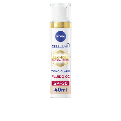 NIVEA - Cosmética Facial - LUMINOUS 630º ANTIMANCHAS fluido día SPF50 40 ml