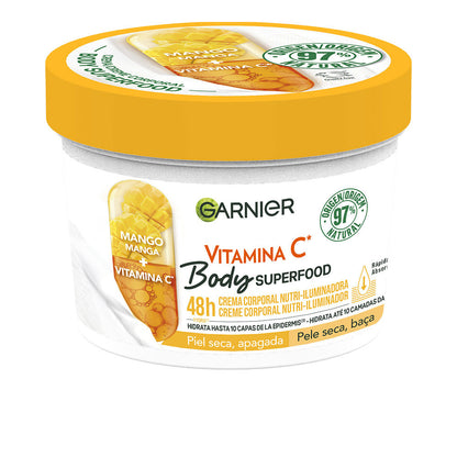 GARNIER - Cosmética Corporal - BODY SUPERFOOD crema corporal nutritiva 380 ml