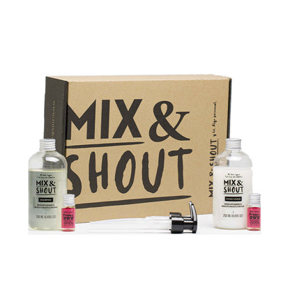 MIX & SHOUT - Cabello - RUTINA / (5 opciones)