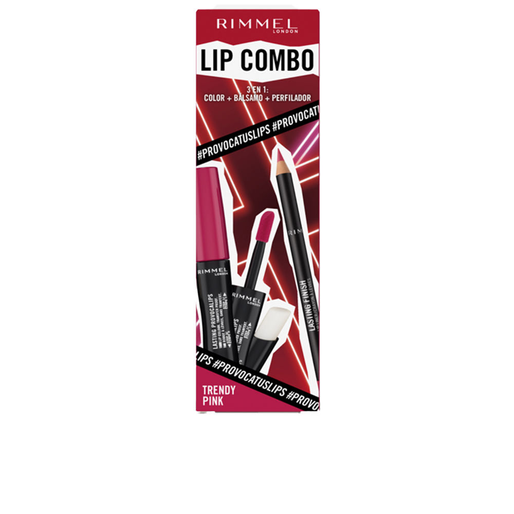 RIMMEL LONDON - Maquillaje - LIP COMBO PROVOCALIPS LOTE