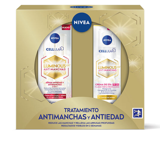 NIVEA - Cosmética Facial - TRATAMIENTO ANTIMANCHAS Y ANTIEDAD ESTUCHE 2 pz