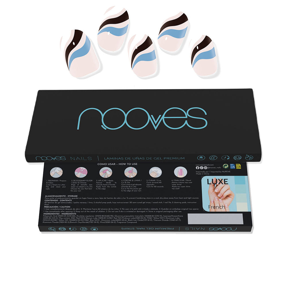 NOOVES - Maquillaje - LÁMINAS DE UÑAS DE GEL / (28 opciones)