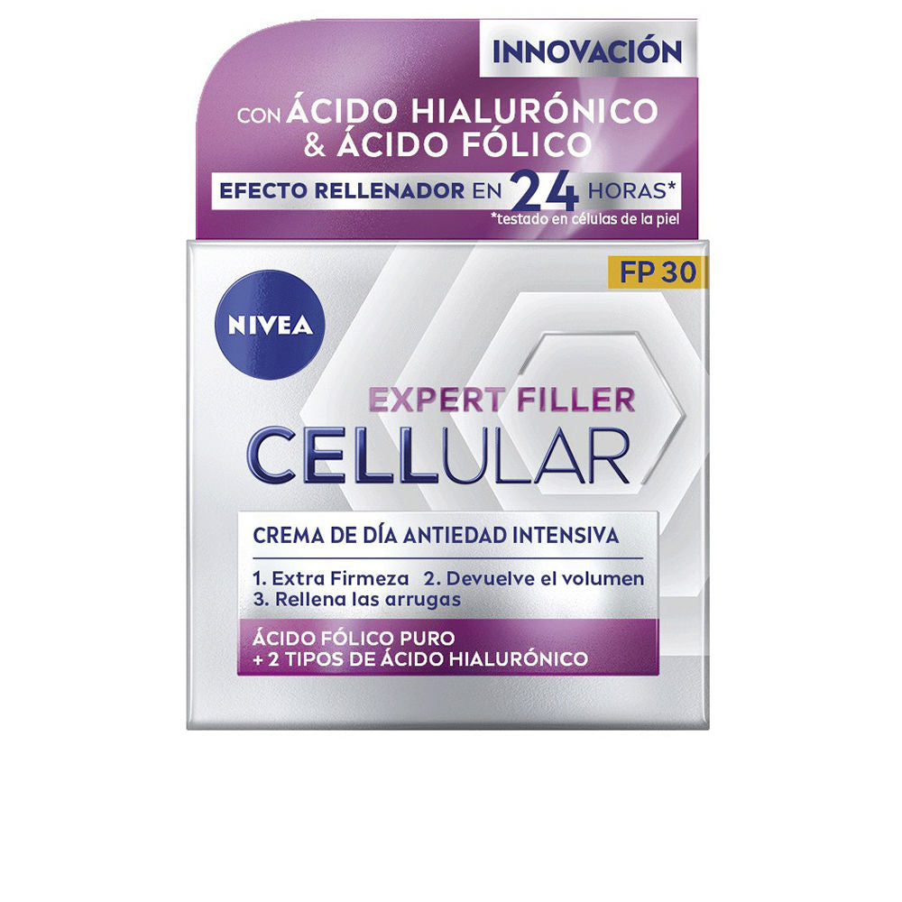 NIVEA - Cosmética Facial - CELLULAR FILLER elasticidad crema día SPF30 50 ml